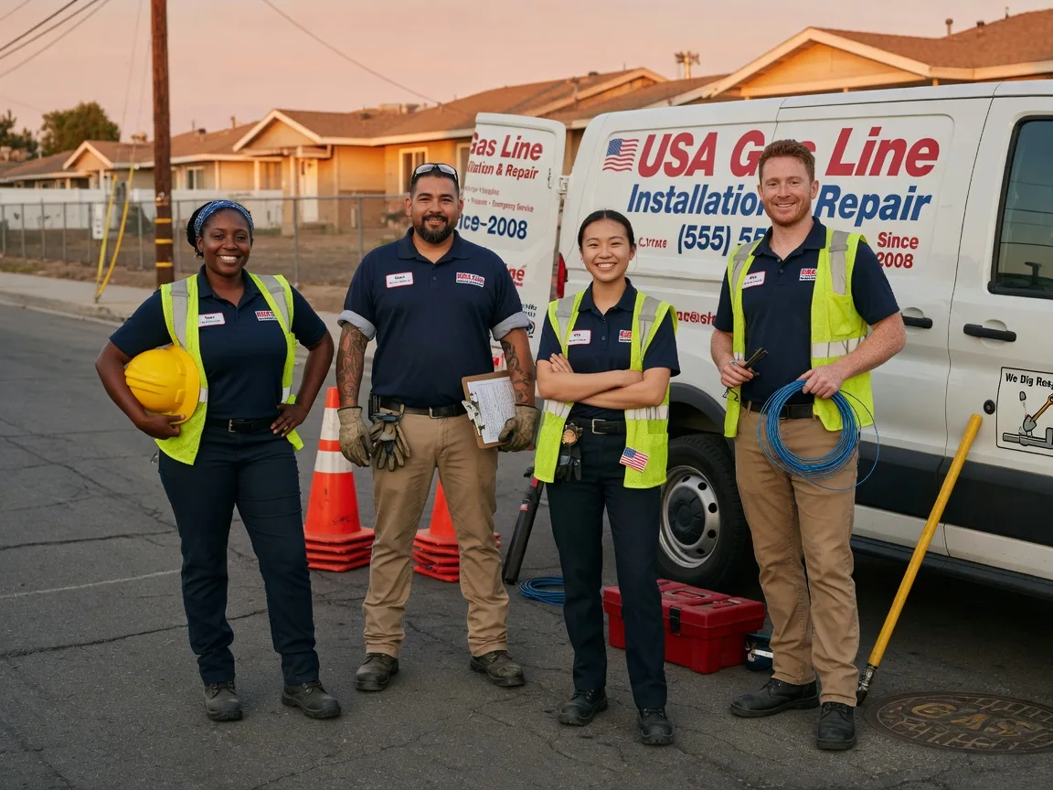 Gas Line Installation company in Jamestown, SC